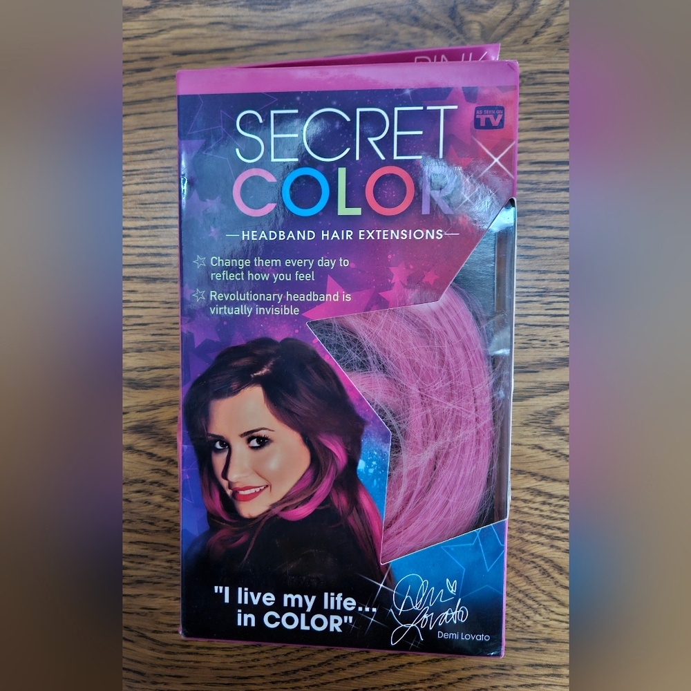 Secret Color Headband Hair Extensions Pink